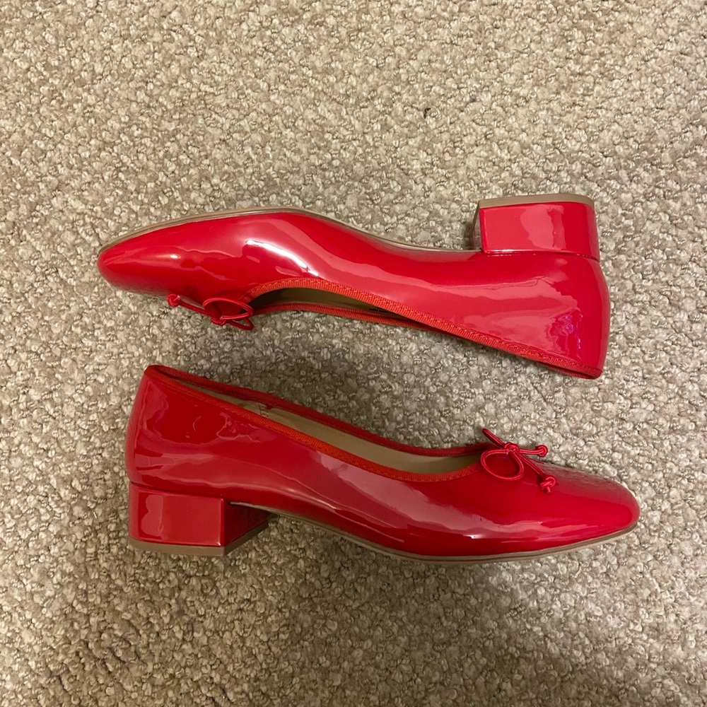 A New Day Red Women's Ballet Flats/Pumps